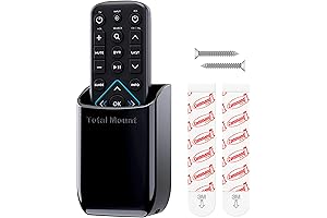 TotalMount Hole-Free Remote Control Holder: The Perfect Solution for Wall-Free Remote Storage