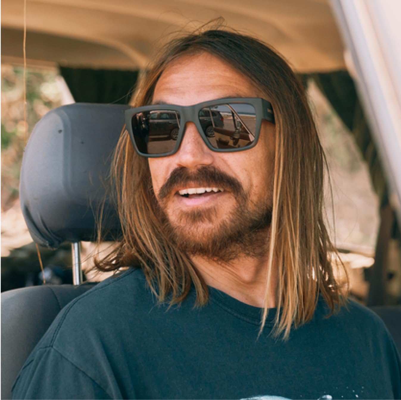 SMITH Optics Lineup Sunglasses – Polarized Performance Sports Active Sunglasses – for Men & Women
