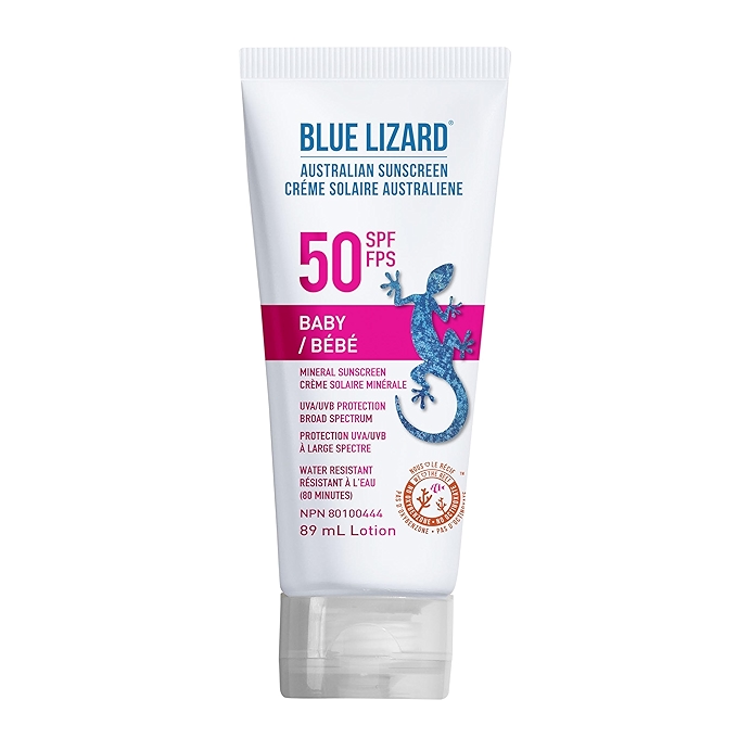 蓝蜥蜴婴儿矿物防晒乳 SPF 50+ 89ml