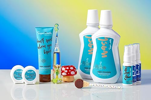 Miniatura 3 de SuperMouth Pasta de dientes con flúor para adultos y niños, combate las caries, blanquea, nanohidroxiapatita, desarrollado por dentistas,