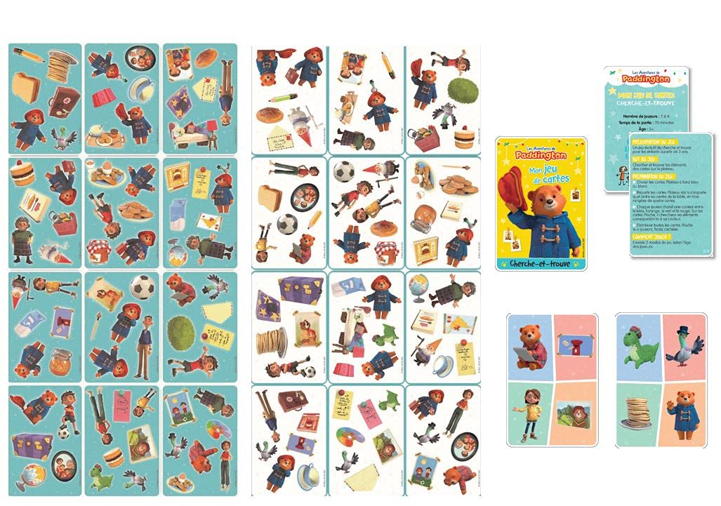 Paddington – Mon jeu de cartes – De 2 à 4 joueurs – 50 cartes – Dès 3 ans