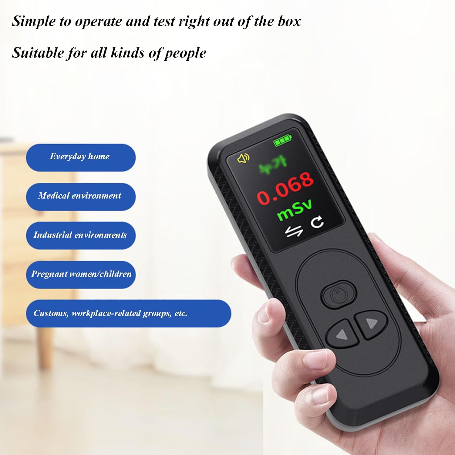 EMF Meter Magnetic Field Detector Digital Ghost Hunting Paranormal Equipment Detector Portable EMF Reader Tester for Home EMF Inspections, Office Outdoor Ghost Counter