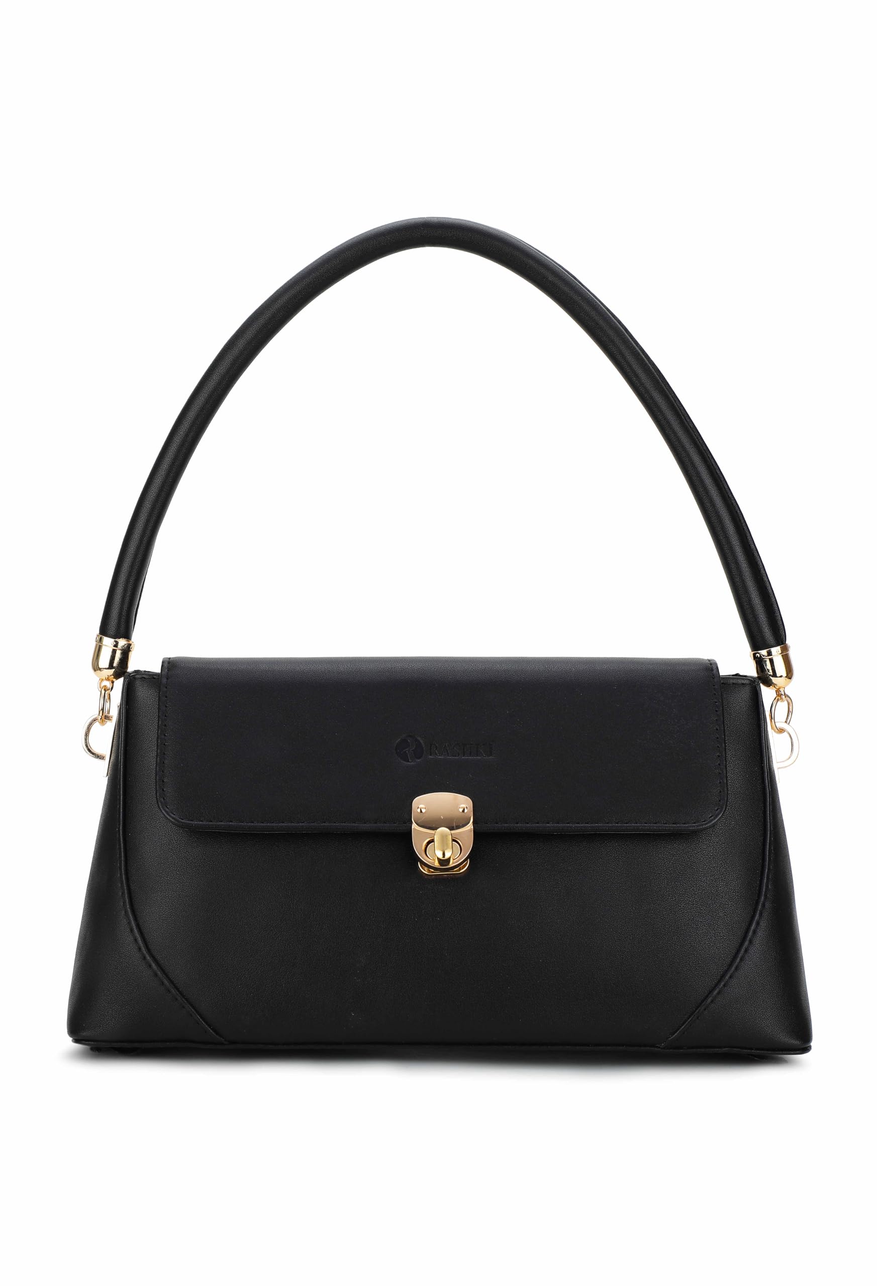 RASHKI LUXE- Womens Vegan Leather Handbag (Black) (B0D2HV8TG6) Amazon Price History, Amazon Price Tracker