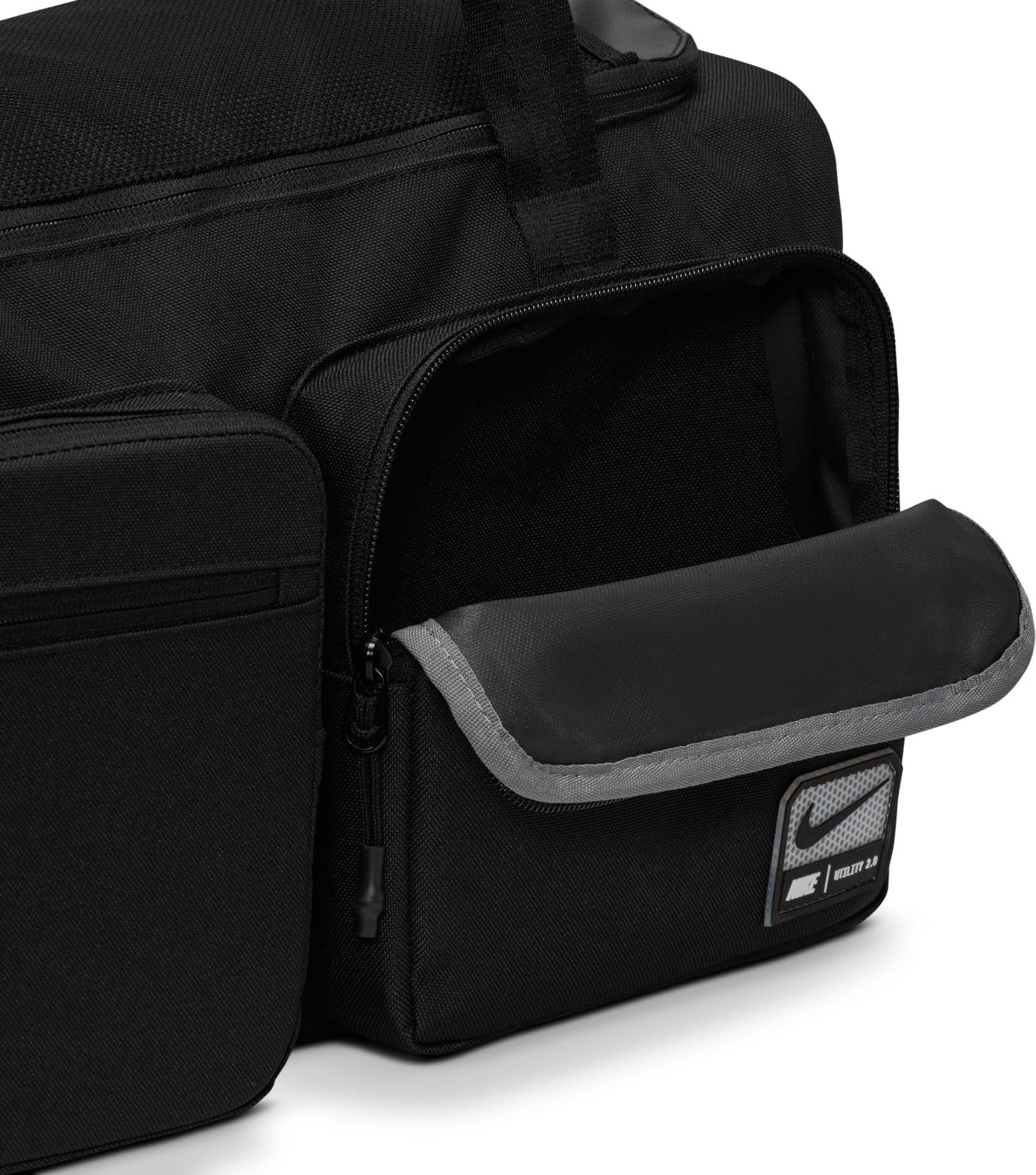 Nike Utility Power 2.0 torba sportowa (mała, 31 l), FN4206, czarny/czarny/bia?y, Einheitsgröße, Odzież sportowa