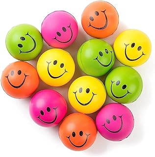 Neliblu Neon Smile Stress Balls Pack