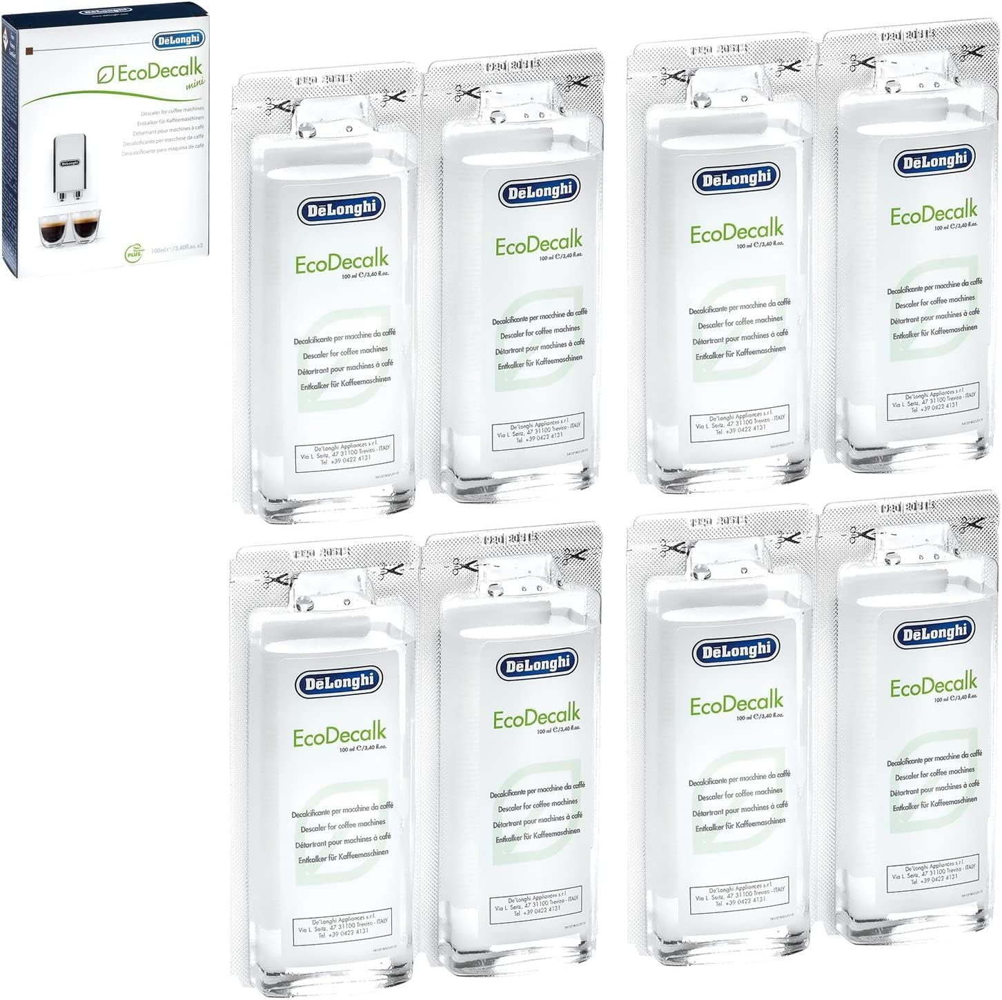 EcoDeCalk Natural Descaler for Coffee Machines, 16.90 oz