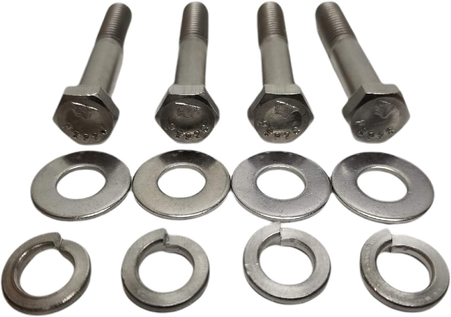 Z Whip SBC BBC LONG WATER PUMP BOLT KIT 2.25" STAINLESS STEEL HEX BOLTS