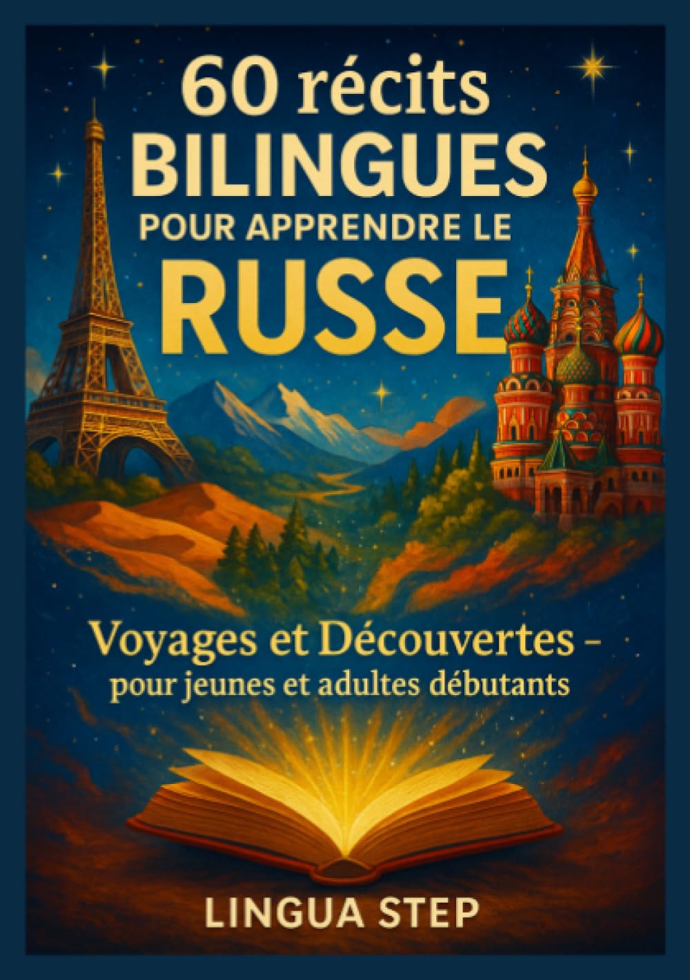 60 Récits Bilingues pour Apprendre le Russe: Voyages et Découvertes: Pour jeunes et adultes débutants