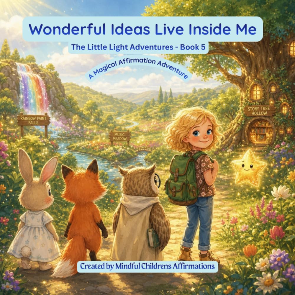 Wonderful Ideas Live Inside of Me: A Magical Affirmation Adventure - Book 5 (The Little Light Adventures)