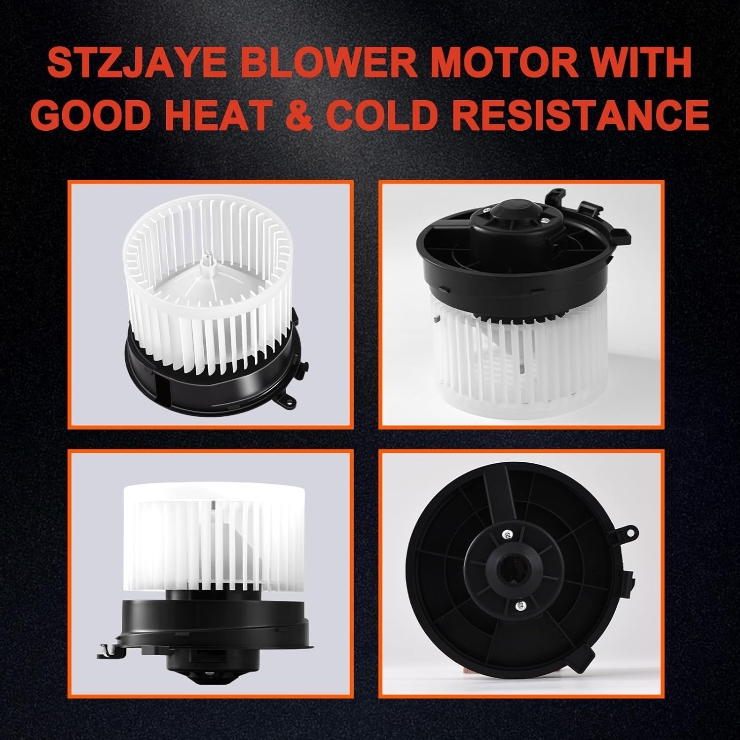 700253 AC Heater Blower Motor Fan Replacement Assembly Compatible with Nissan Rogue 2008 2009 2010 2011 2012 2013, Rogue Select 2014-2015, Sentra 2007-2012 Replace 27225-ET10A