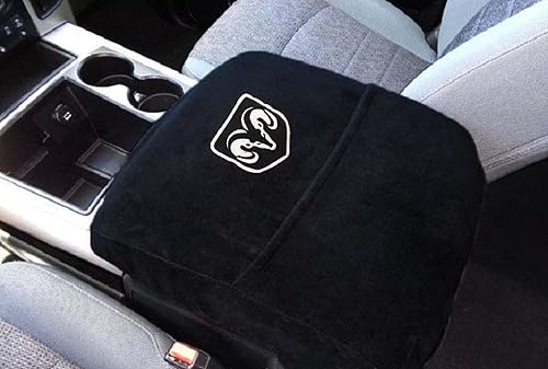 Miniatura 2 de Car Console Covers Plus Funda de consola central con logotipo bordado RAM con licencia oficial diseñada por Seat Armour para adaptarse al modelo de