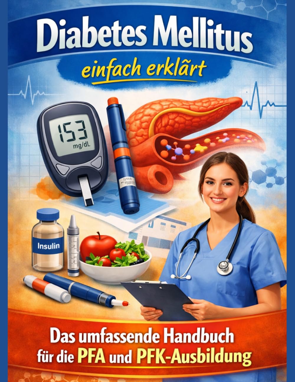 Diabetes Mellitus einfach erklärt: Das umfassende Handbuch für die PFA- und PFK-Ausbildung (Einfach Lernen - Pflegeausbildung)