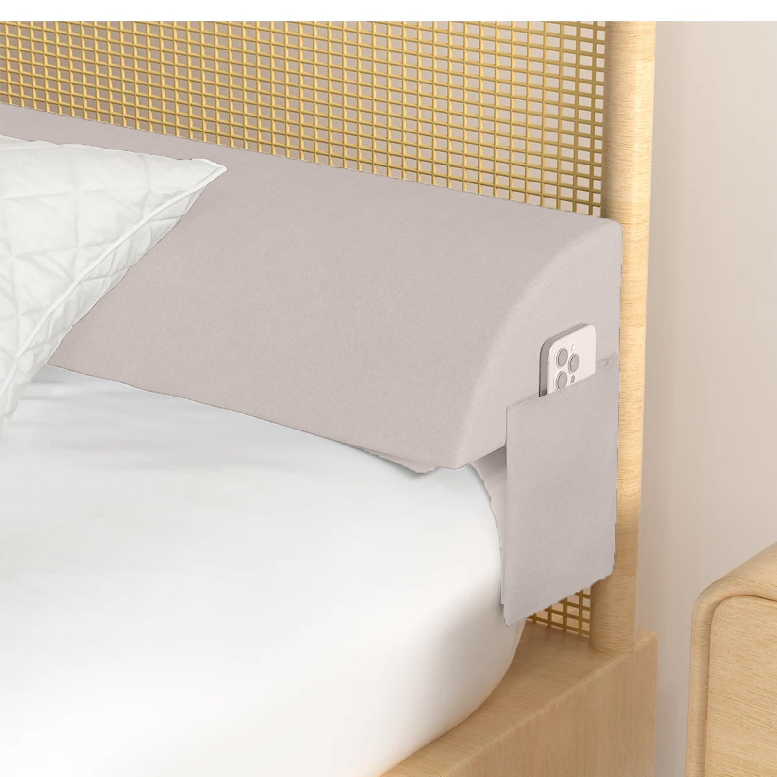 Full Queen King Size Bed Wedge Pillow Gap Filler Foam Desertcart