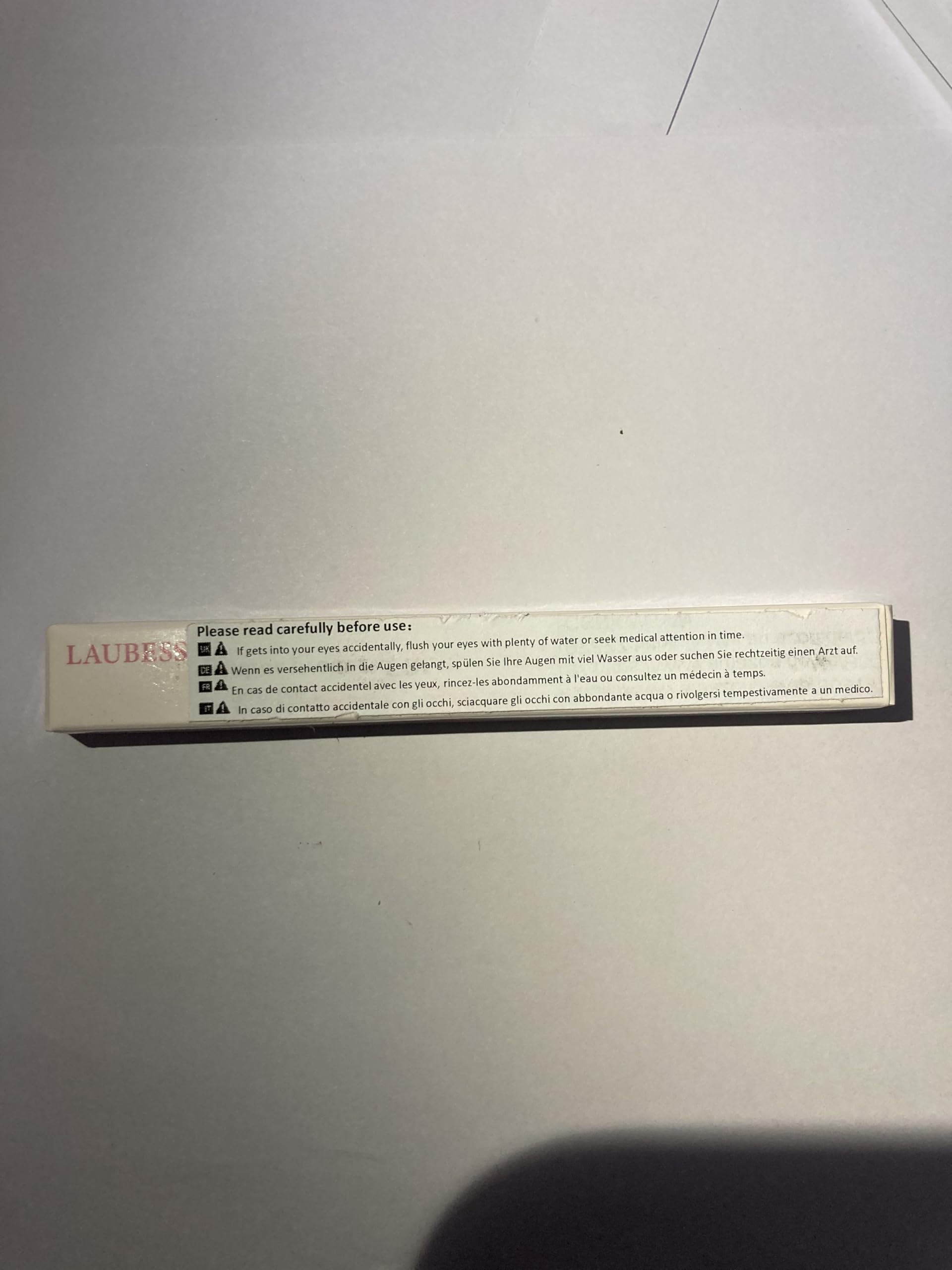 LAUBESS Colla Ciglia Finte Waterproof Bond and Seal Lashes Glue Ciuffetti Ciglia Finte Colla Extension Ciglia Fai Da Te Kit Extension Ciglia Colla Ciglia Kit Trucchi Cluster Lashes Kit
