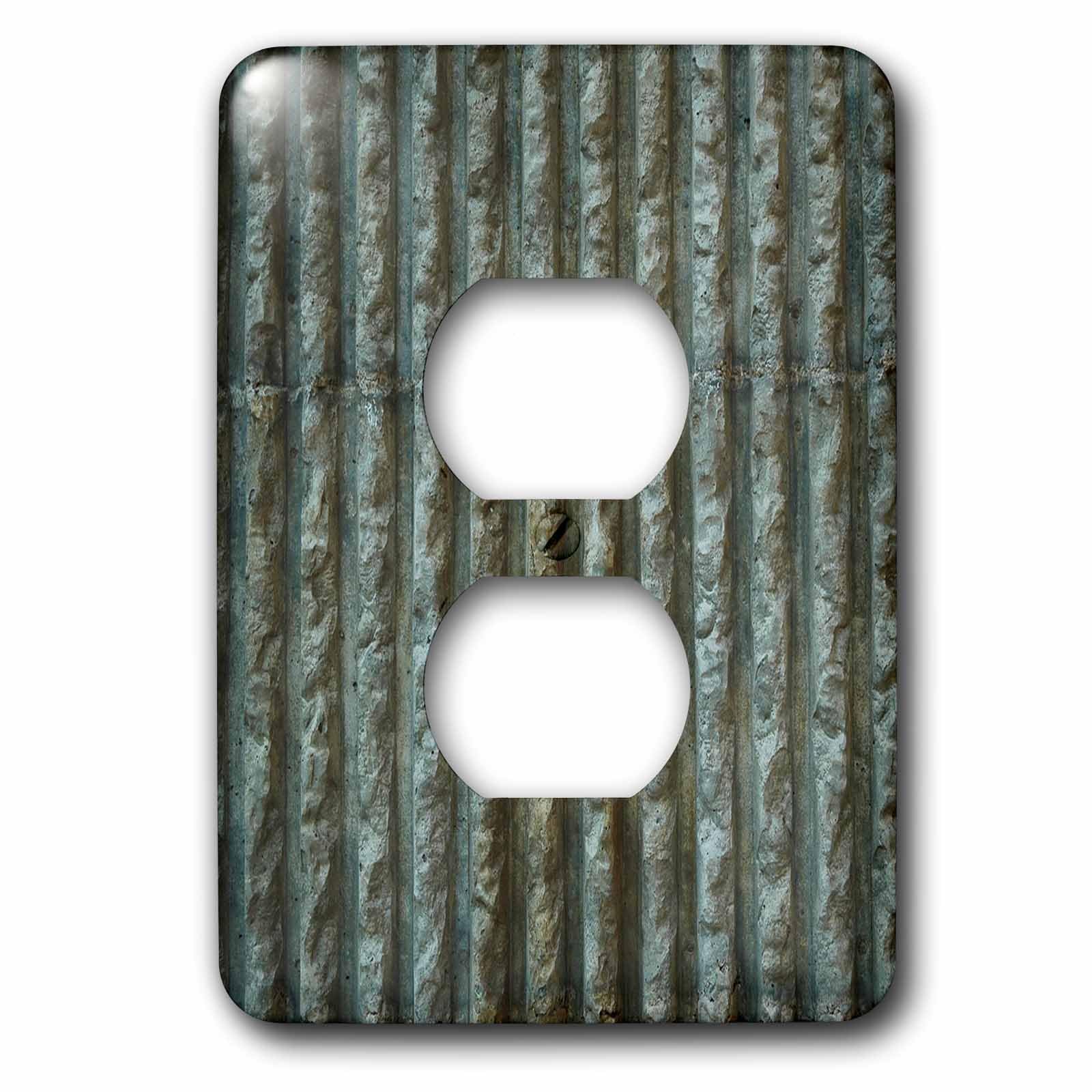 Coque ondulé en métal 3drose LSP 45028 pour prise double élégante