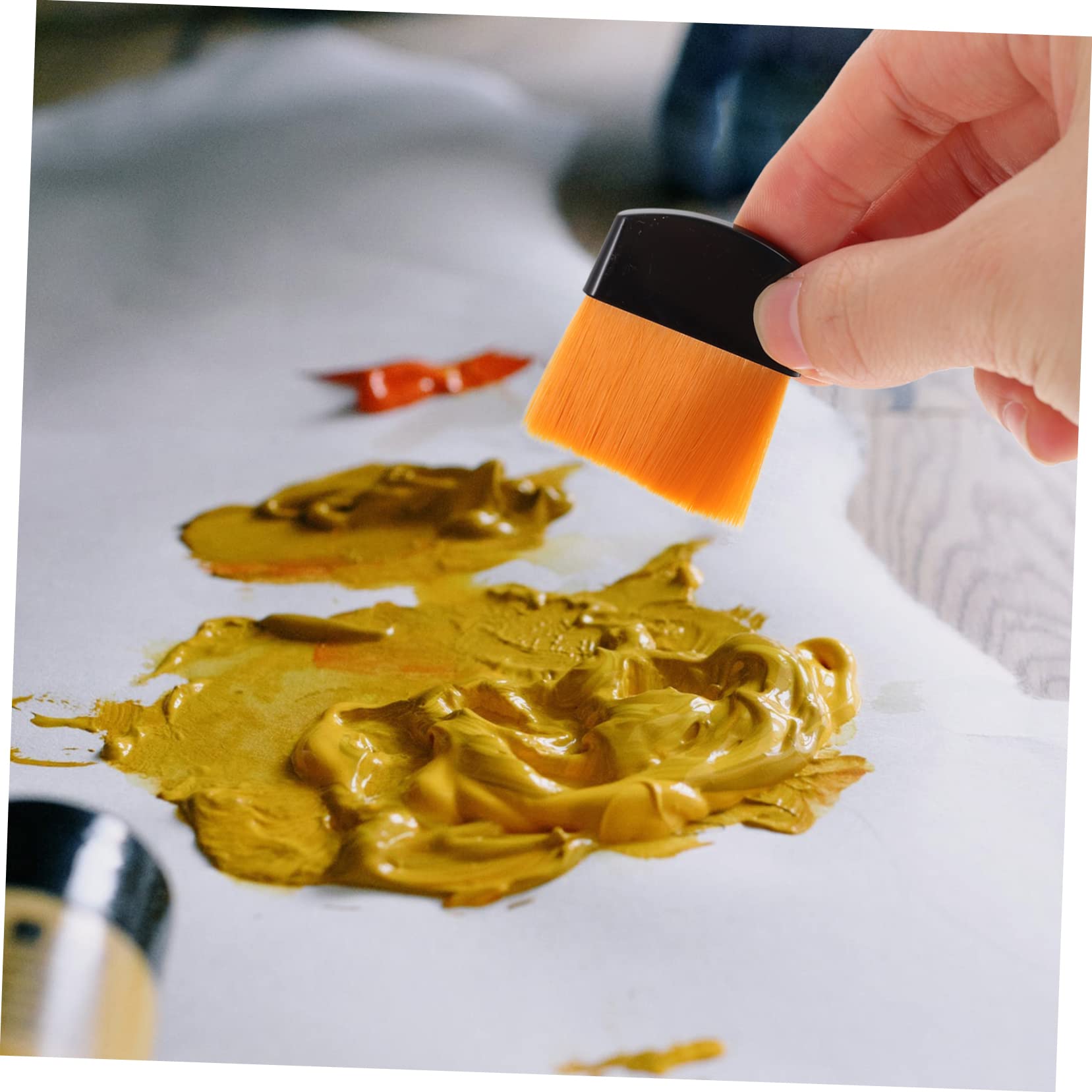 OSALADI 5 Series Pincel para Pintar Miniaturas Mini Pintura Acuarela Profesional Pintura Pequeña Suministro De Dibujo Suministro De Pintura Accesorio De Pintura Accesorio De 10 Piezas x 5