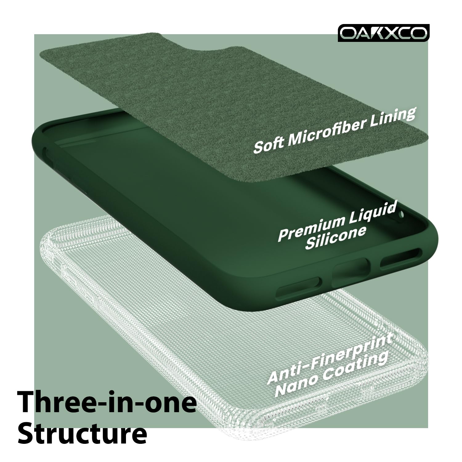 oakxco for iPhone 17 Pro Max Phone Case Liquid Silicone, Cute Thin Slim Grip Soft Rubber Gel for Women Men, Smooth Matte TPU Plain Solid Color Girly Simple Case with Camera Cover, Light Pink — view 487