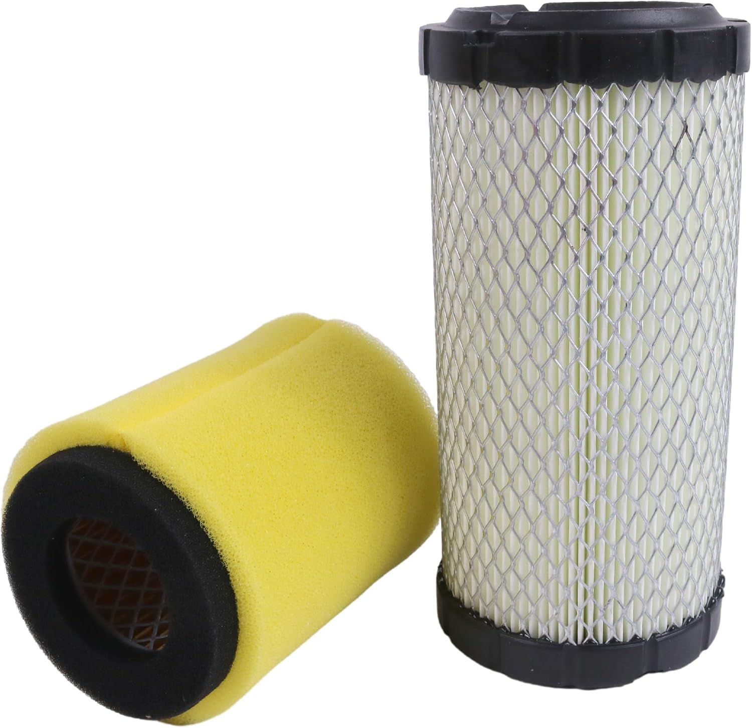 New Air Filter Kit 11013-1290 11013-1263 Compatible With Kawasaki Mule 2510 3000 3010 2009-2010 4000 4010 2009-2010