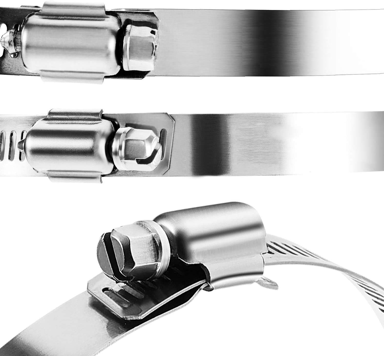 Lot De 10 Colliers De Serrage Pour Fixer Les Tuyaux Aux Tuyaux, Conçus