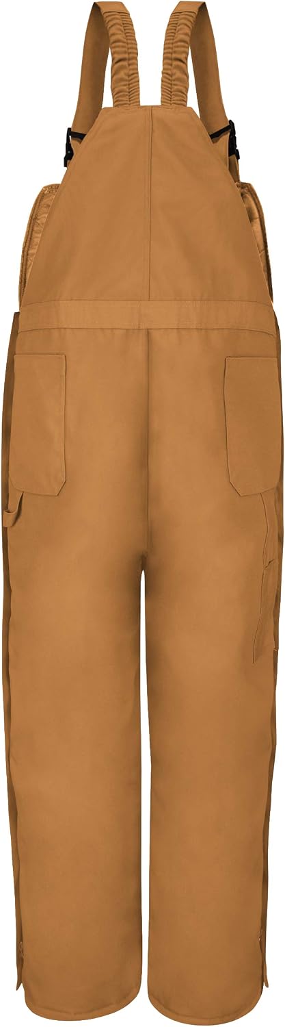 Red Kap Men's Insulated Blended Duck Bib Overall