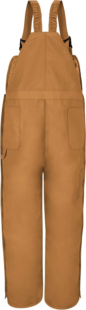 Red Kap Men's Insulated Blended Duck Bib Overall