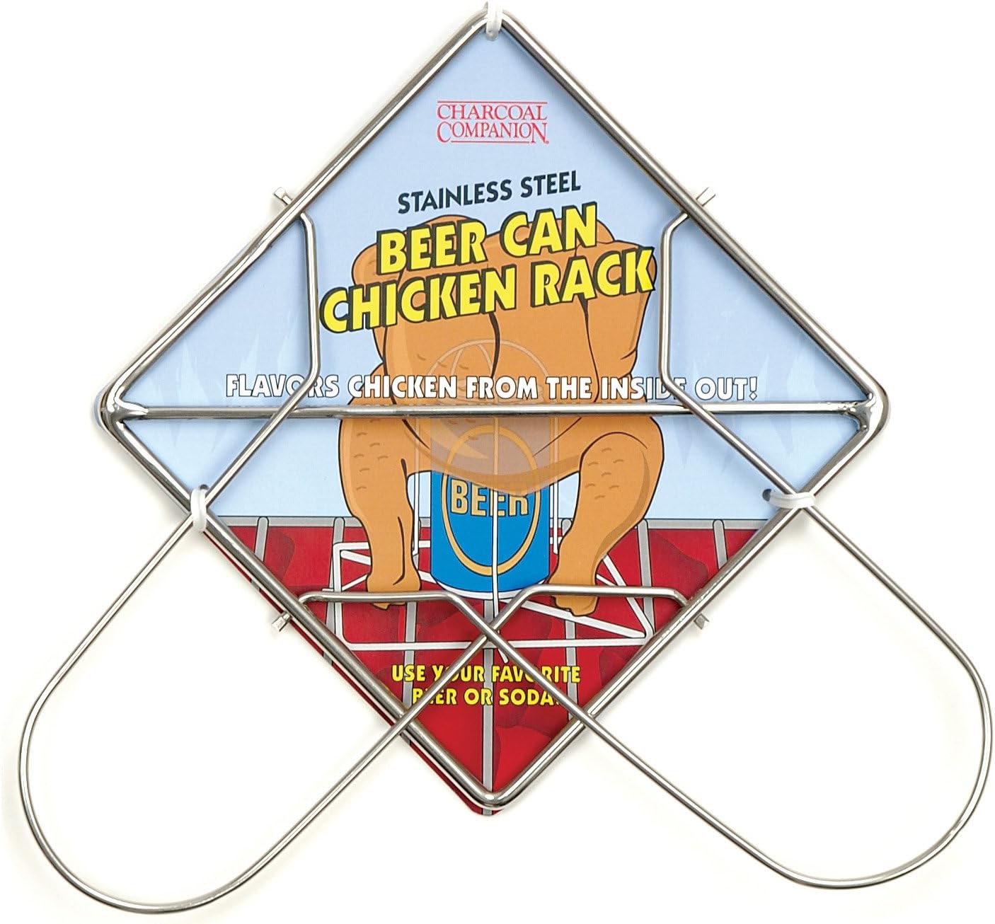 Amazon.co.jp BEER CAN CHICKEN RACK /ビアカンチキンラック スポーツ＆アウトドア