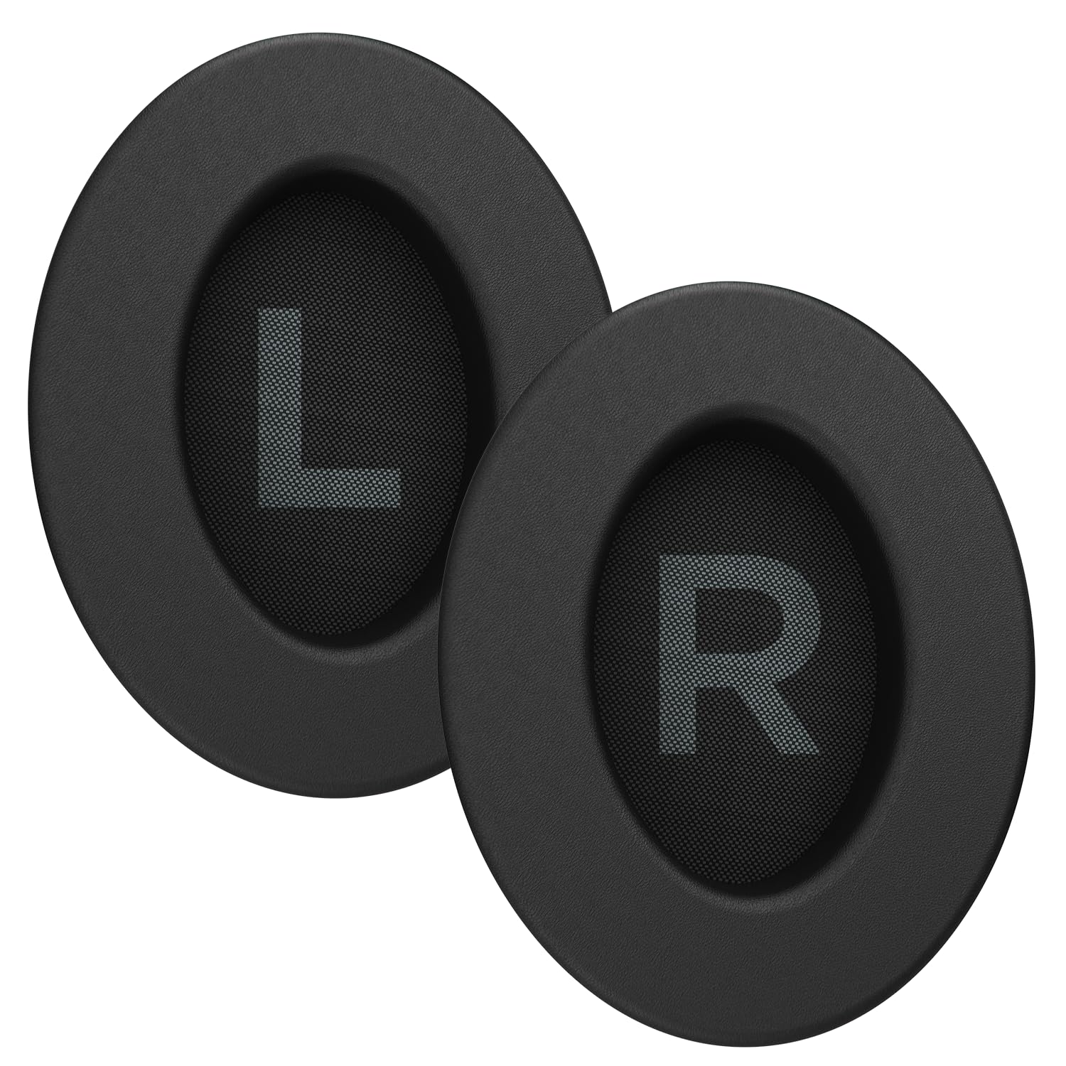 EvoFox Hyperion Protein Leather + Memory Foam Ear Pads (Black) | Sweat-Resistant, Comfortable Replacement Cushions for Long Gaming Sessions | Compatible with Hyperion Series Headsets