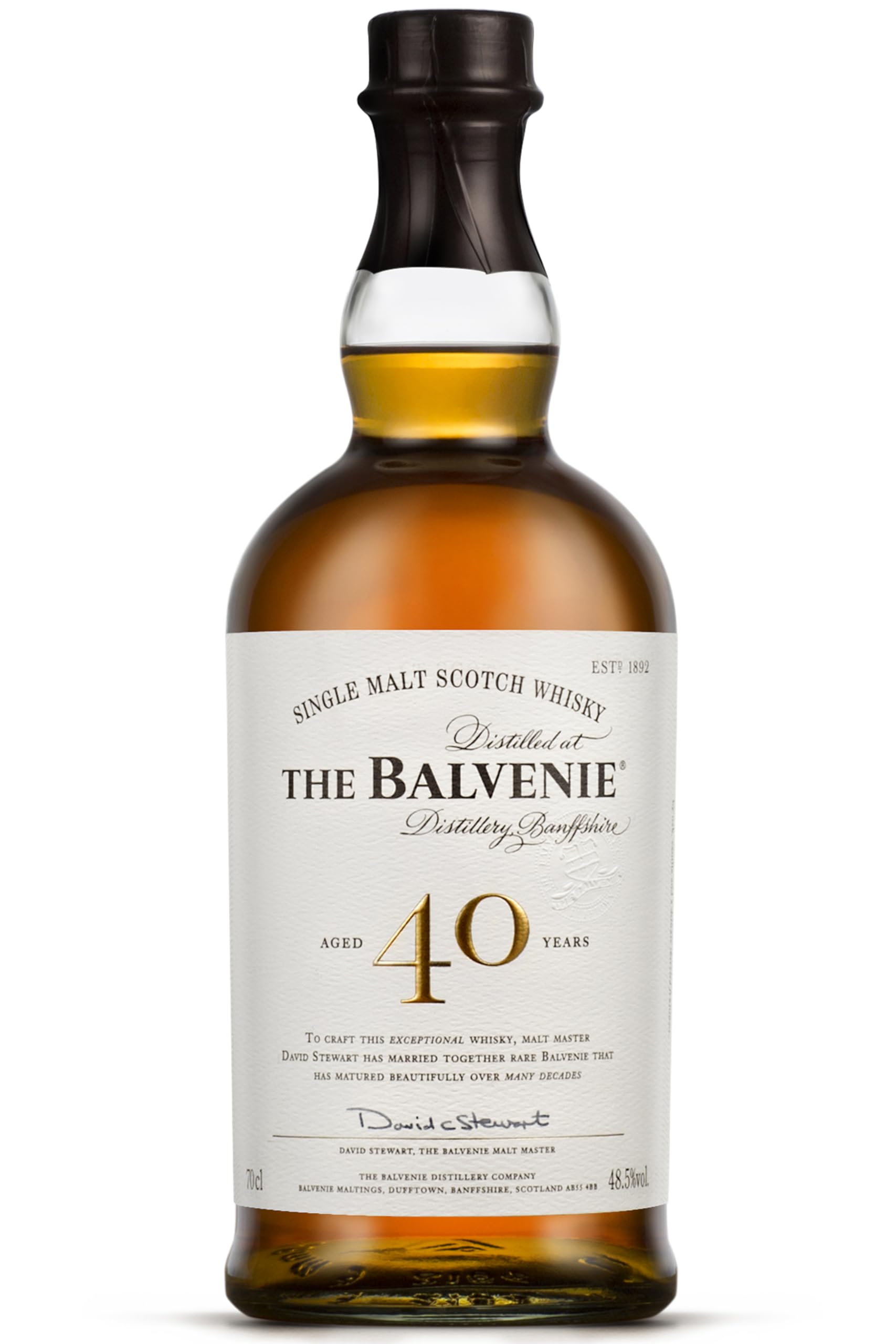 The Balvenie 40 años Whisky escocés de malta, 70cl