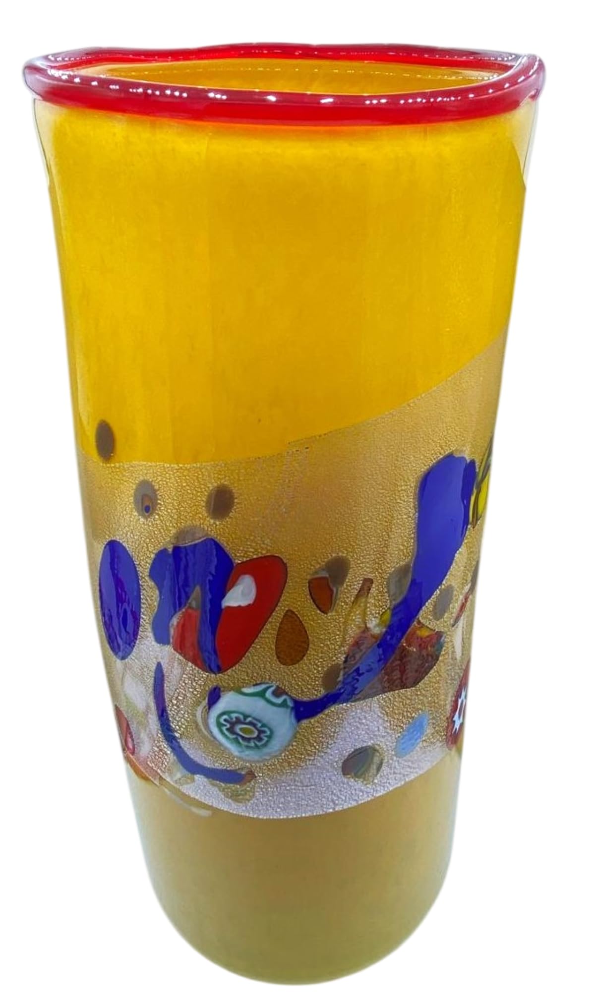 Vase en verre de Murano moderne pour dynamiser une décoration intérieure terne