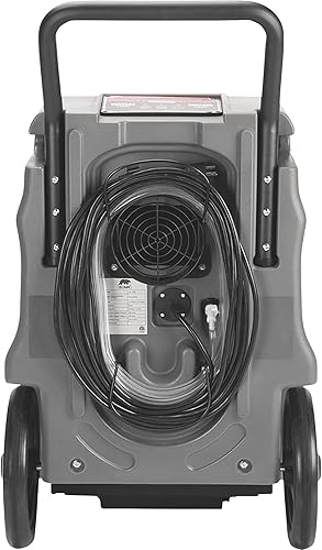 Vista 4 de B-AIR VG-1500 - Deshumidificador comercial de 50 pintas 235 CFM 70.3 Amp para reparación de moho de daños por agua, azul