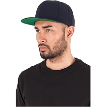 Flexfit Classic 6-Panel Snapback Cap - Navy - One Size