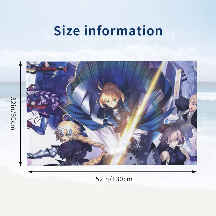 Amazon｜Fate フェイト セイバー おしゃれ 肌触り良い 大判 バス