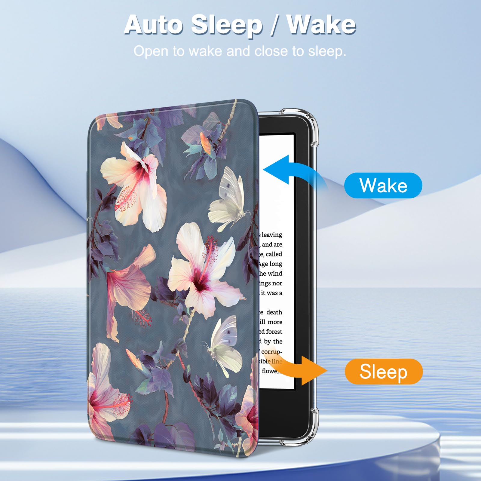 FINTIE Custodia per 6 Kindle (11ª Generazione) – 2024/2022 | Leggero Cover Trasparente Posteriore in TPU Morbido con Auto Sveglia/Sonno per 6 Kindle 11a Gen 2024/2022, Lilla Rosa FINTIE Custodia per 6 Kindle (11ª Generazione) – 2024/2022 | Leggero Cover Trasparente Posteriore in TPU Morbido con Auto Sveglia/Sonno per 6 Kindle 11a Gen 2024/2022, Lilla Rosa