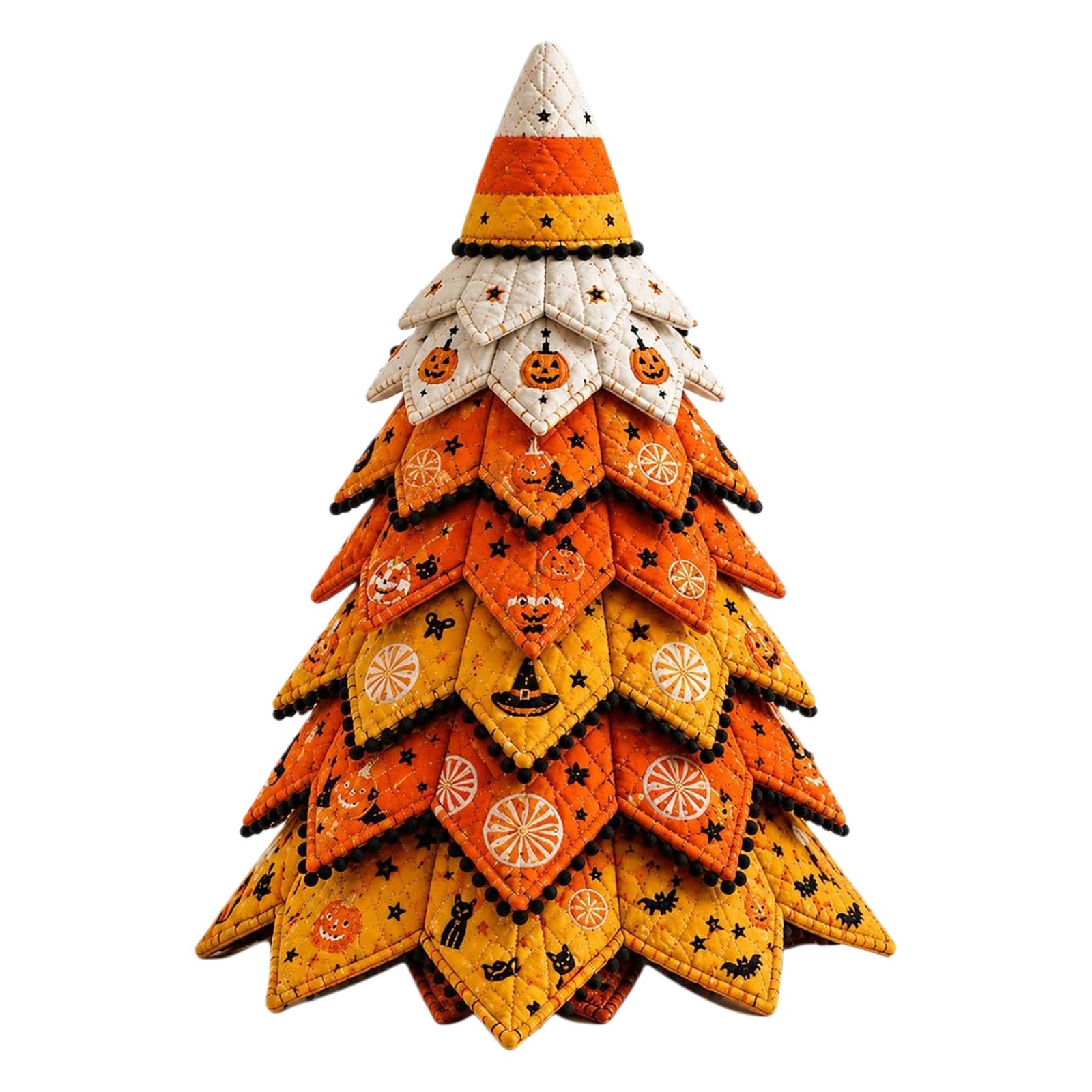 DIY Halloween Quilted Fabric Tree Kit | Halloween Quilt Kits for Beginners