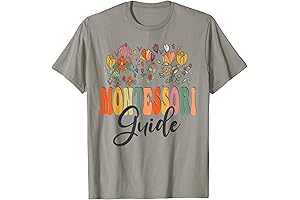 Montessori Flower Guide T-Shirt: Cultivating an Appreciation for Floral Biodiversity