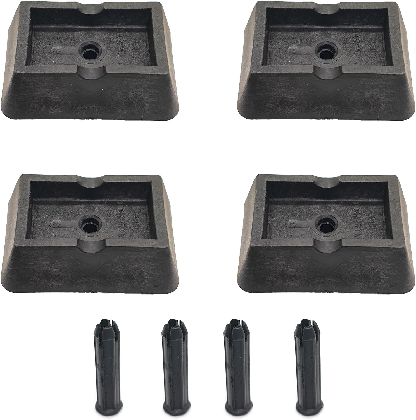AMCC 4Pcs Jack Pad Under Car Support for BMW E46 E64 E63 E83 E85 E86 E89 RR4 RR1 RR2 RR3 3 Series 6 Series 7 Series X3 Z4 Gust Mirage Under Car Jack Support Lift Pad Replaces#51718233281&51718268885