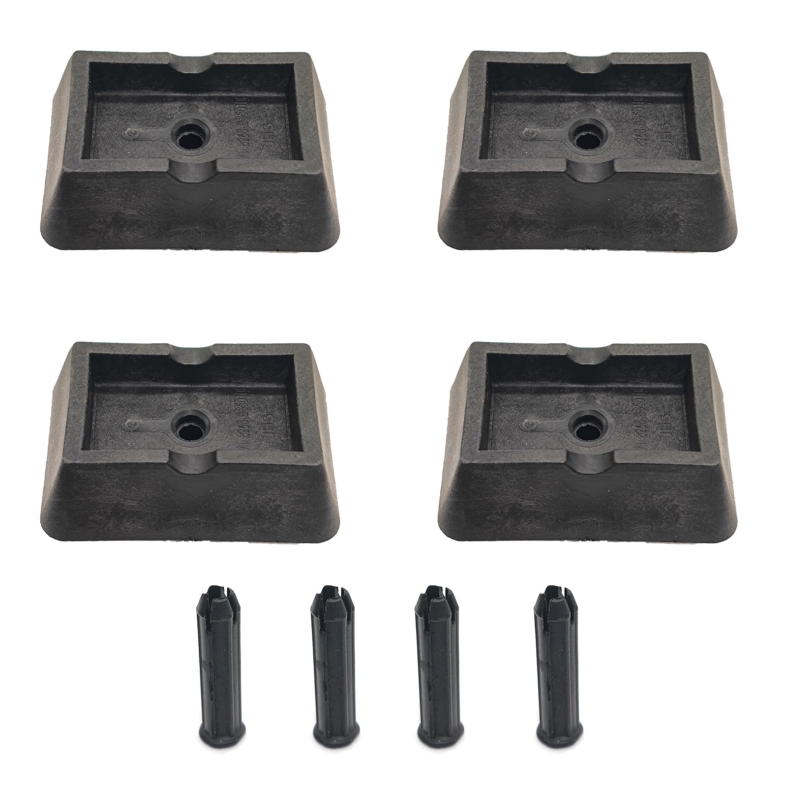 AMCC 4Pcs Jack Pad Under Car Support for BMW E46 E64 E63 E83 E85 E86 E89 RR4 RR1 RR2 RR3 3 Series 6 Series 7 Series X3 Z4 Gust Mirage Under Car Jack Support Lift Pad Replaces#51718233281&51718268885
