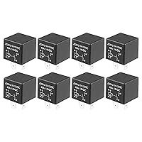 Vista 1 de X AUTOHAUX 8 unids Relé de coche 4 Pin 12V 40Amp SPST Modelo JD2912-1H-12VDC 40A 14VDC Interruptor de relé automotriz