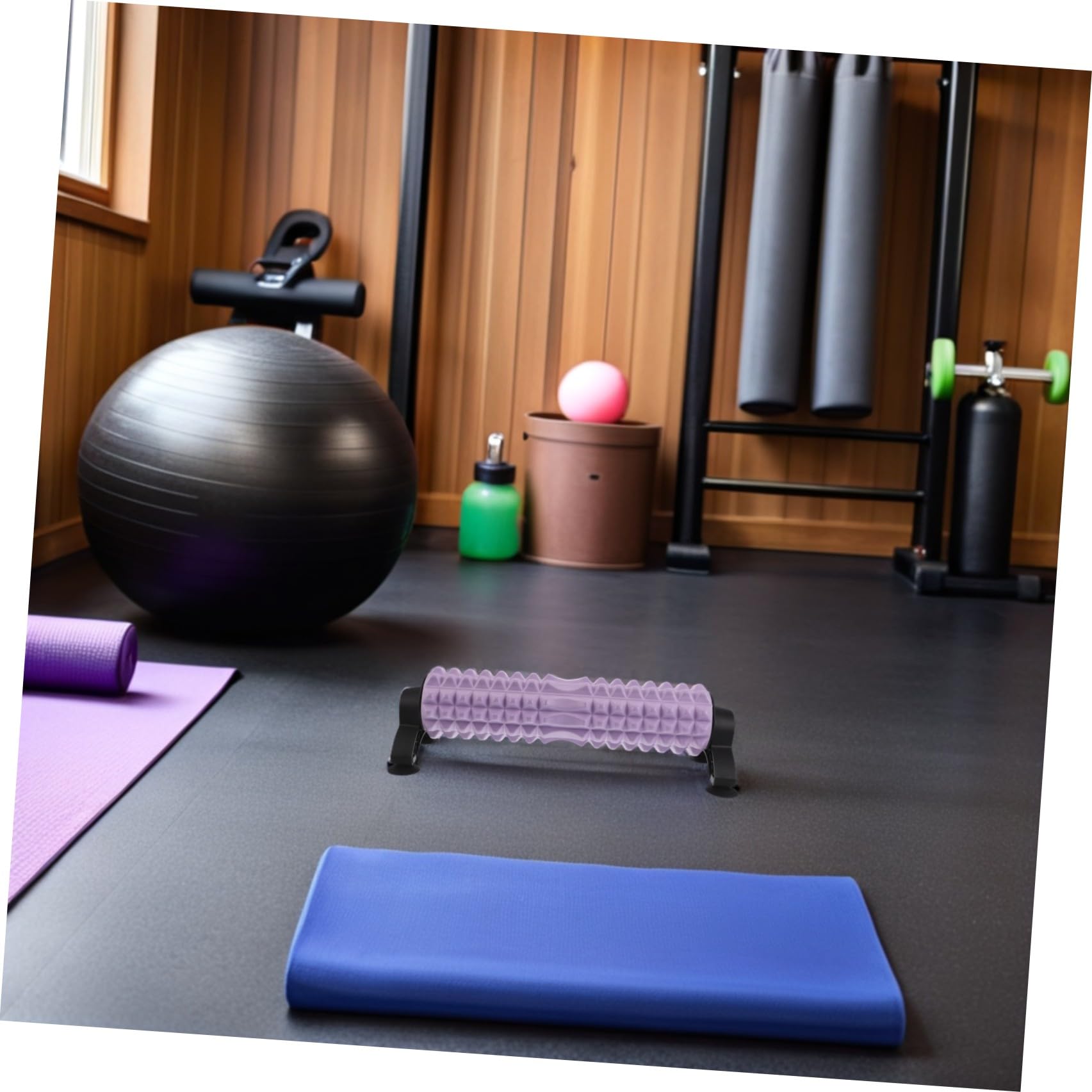 ULTECHNOVO Rullo Supporto in Schiuma Solido per Massaggio Muscolare Massaggiatore per Yoga e Palestra per Schiena e Pilates