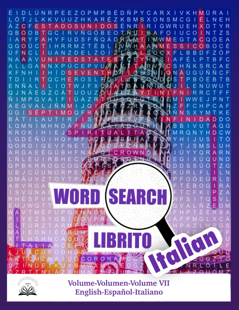 Word Search Librito: Volume VII - Italian (Word Search Librito - A Libritos ZP Collection)