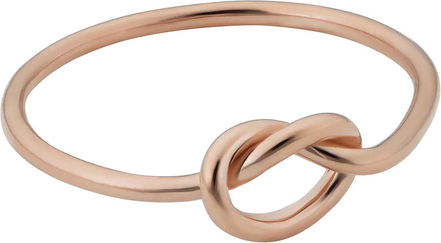 Kooljewelry 14k Gold Love Knot Ring (yellow gold, white gold or rose gold) - Image 3