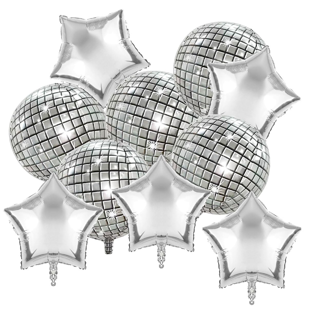 Disco Balloons - 70s 80s 90s Party Decorations -19