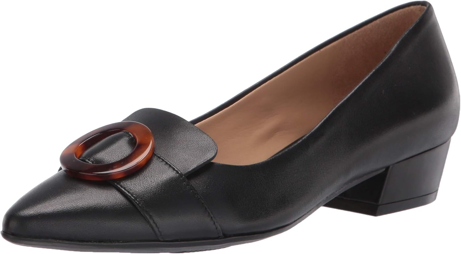 Naturalizer Womens Barton Slip-ons Brown Snake 6.5 W