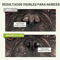 Vista 5 de Bálsamo para patas y nariz de perro seguro para lamer con aceite de coco Protector contra la sal de las carreteras en invierno y el pavimento frío