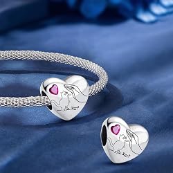 1pc 925 Silver Silver Plated Fashionable Devil’s Eye Lucky Grass Mother Angel Travel Series for Women Bracelets Bangles DIY Jewelry Making And Daily Outfit Matching Jewelry Decora…