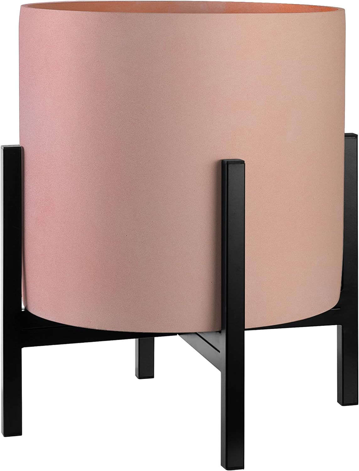 FaithLand 14" Plant Stand and 14" Terracotta Color Pot Bundle image 2