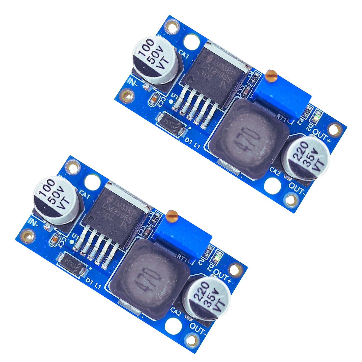 UNIVERSAL HUB� LM2596 DC to DC Buck Converter - Adjustable Step Down Power Supply Module (Pack of 2) (B0C1HHBJRV) Amazon Price History, Amazon Price Tracker