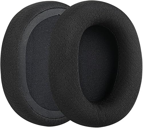 Miniatura 2 de Geekria Almohadillas de repuesto de tela de malla cómoda para Razer Kraken Kitty V2 Pro, Barracuda, Barracuda X para auriculares, almohadillas para