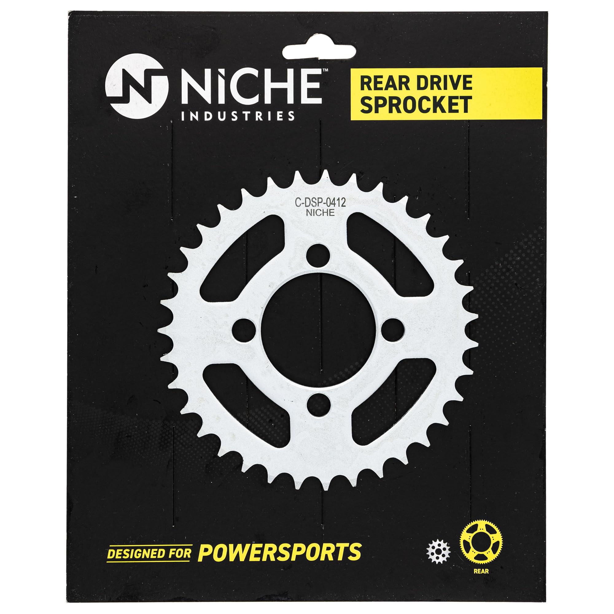 Amazon.com: NICHE 428 Pitch 35 Tooth Rear Drive Sprocket for