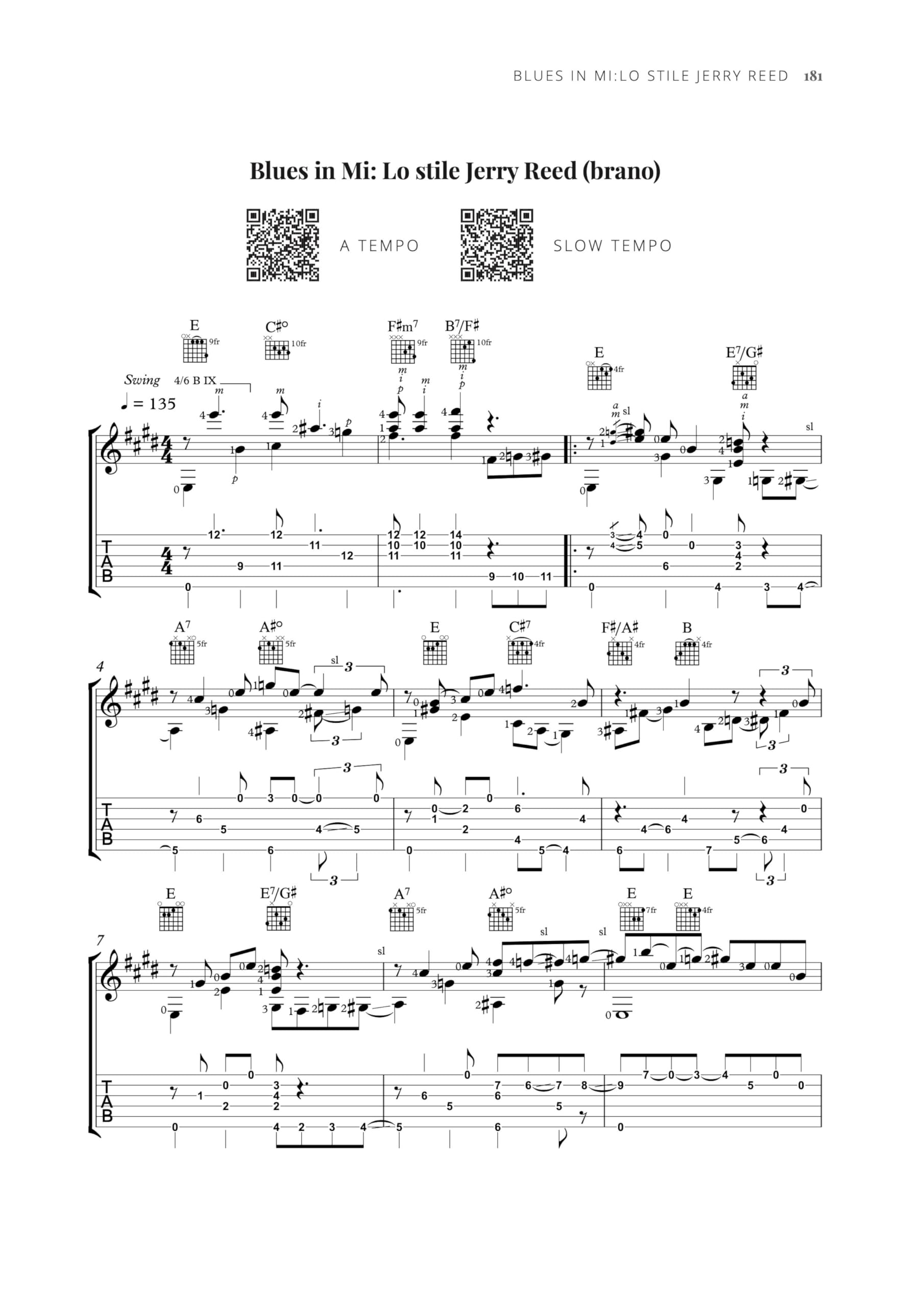 Blues Acustico: 10 Studi - 10 Lick: Metodo progressivo per chitarra fingerstyle